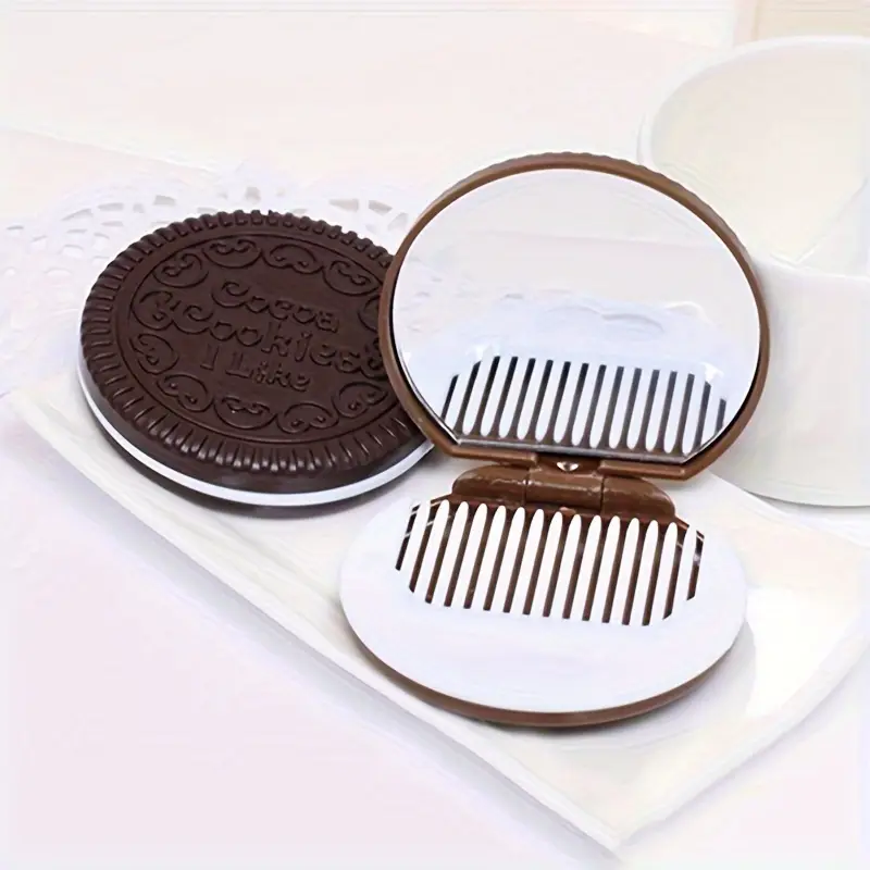 Chocolate Cookie Shaped Mirror