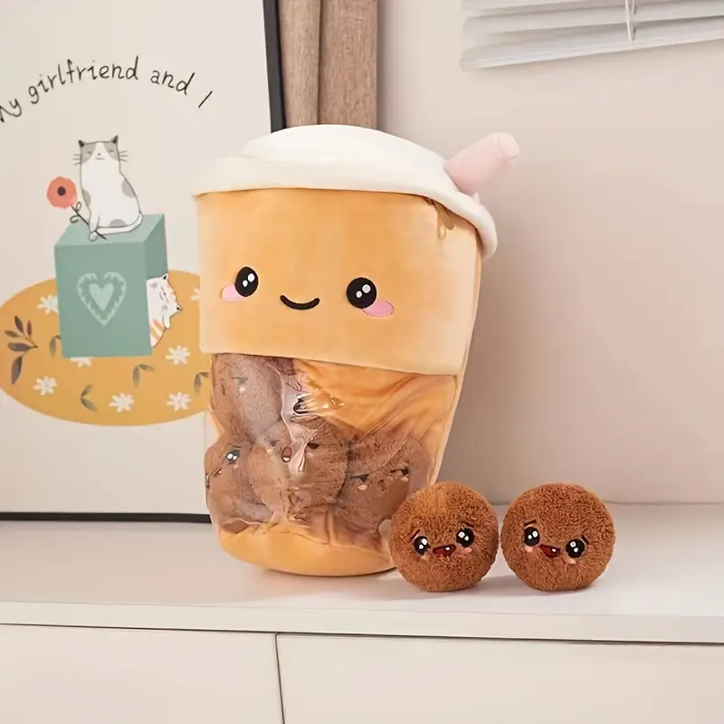 Bubble Tea Plush Toy